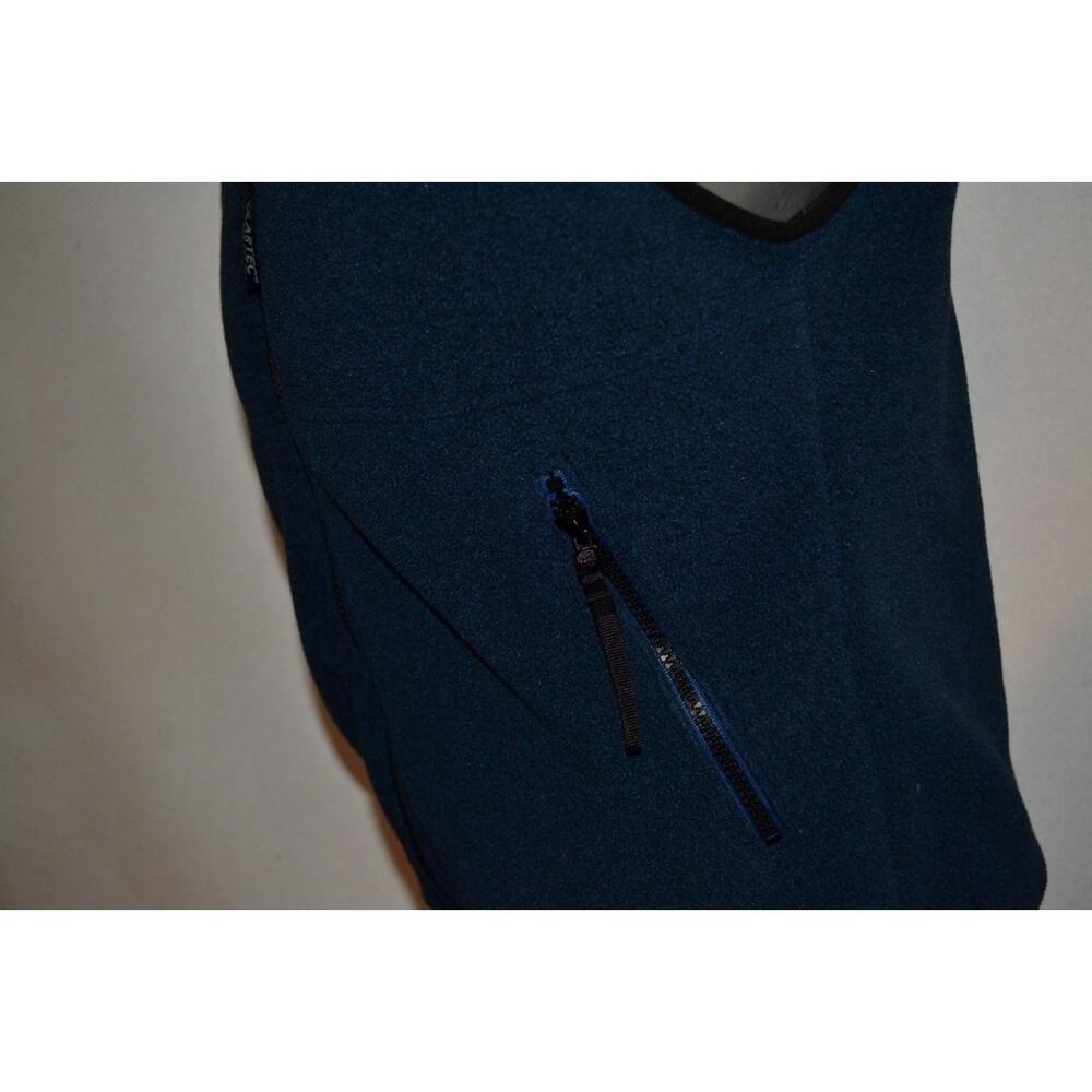 40661 REI Fleece Jacket Vest Polartec Blue Polyester Size Small Mens - Picture 6 of 8